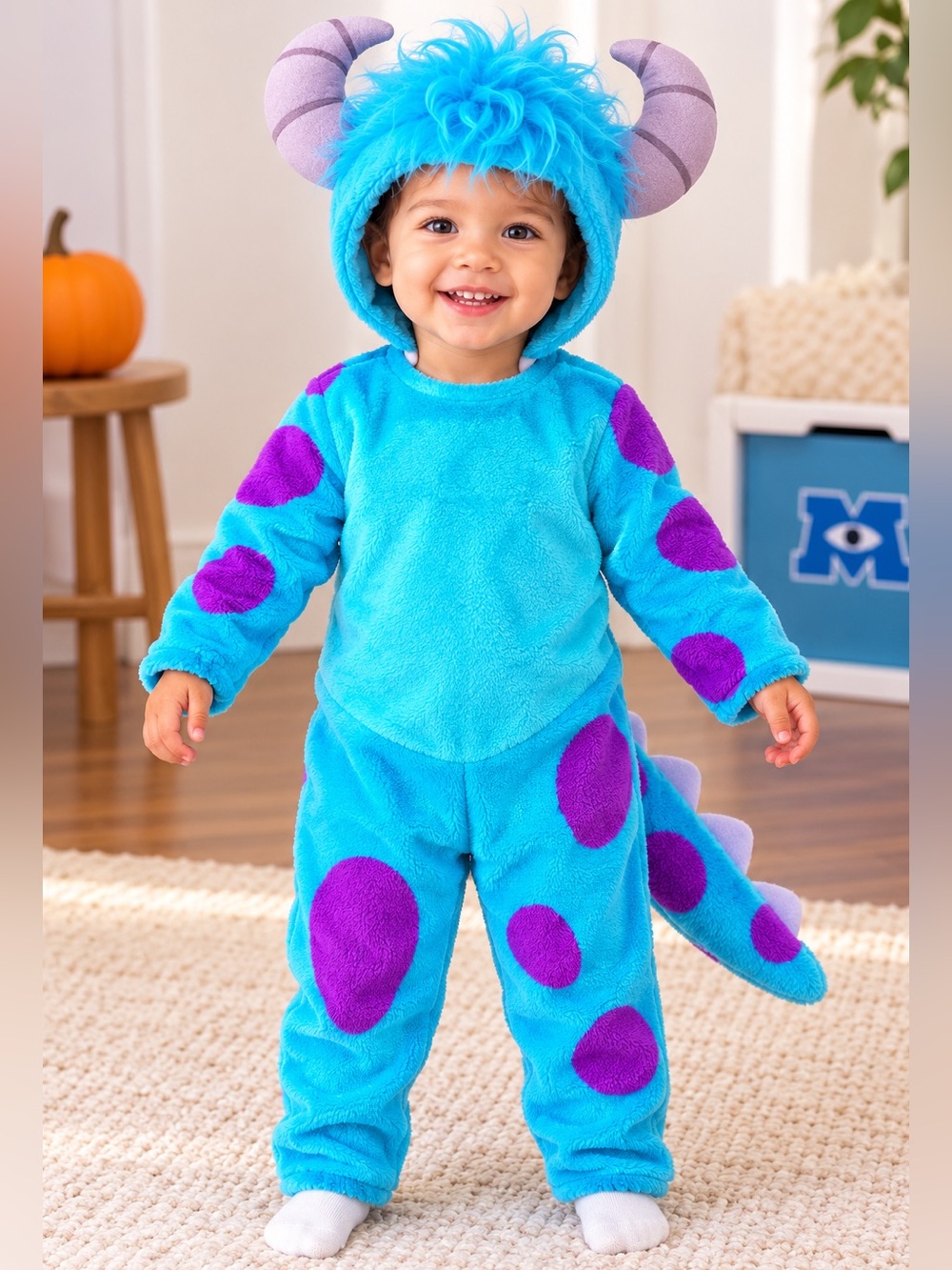 Disney Pixar Monsters University Sulley Toddler Costume 2T Small